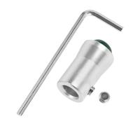 ELAYARD Base de Diapasón Antideslizante de 12mm para Meditación, Soporte de Pies de Diapasón de Cristal Verde para Accesorios de Yoga en Casa, Equipo Duradero y Almacenamiento Seguro