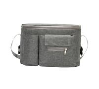 ELAYARD Bolsa de Pañales Agarre Firme y Resistente a Arañazos de Nylon para Cochecito Multifuncional para Uso en Paseos y Múltiples Escenarios