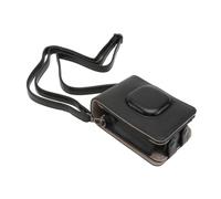 ELAYARD Bolso Cámara Fotos de Cuero PU para Mini Liplay Funda Protectora Vintage con Cierre Magnético Invisible y Correa Bandolera para Uso Diario y Regalo