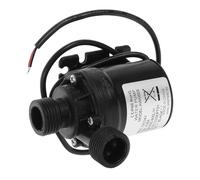 ELAYARD Bomba de Agua Sumergible de 800l/h Motor sin Escobillas Dc 24v, bajo Consumo y Ruido para Sistema de Circulación Solar y Agua en Plástico Negro