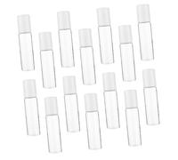 ELAYARD Botellas Roll-on De Vidrio 15 Unidades 5ml Rellenable Para Aceites Esenciales Perfumes Cosméticos Viaje