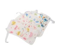 ELAYARD Braguitas de Entrenamiento Reutilizables para Bebés 6-11 Kg 4 Piezas Algodón Absorbente Ajustable Estampados de Dinosaurios Arcoíris y Mundo Marino Ropa Absorbente para