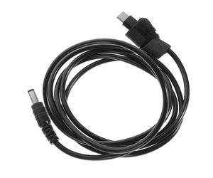 ELAYARD Cable Adaptador USB Tipo C a DC 5,5 X 2,1 Mm, Entrada PD, Salida Múltiple 9/12/15/20 V, Cable de Alimentación Compatible para Cargador Portátil y Dispositivos Electrónicos, 12 V,
