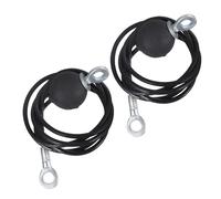 ELAYARD Cable de Acero para Gimnasio 14 M Recubierto Antirruido Cable de Polea de 5 MM Grosor para Máquinas de Fitness Accesorio de Tracción Resistente para Gimnasio en Casa Paquete 2