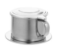 ELAYARD Cafetera Tapa y Asa de Acero Inoxidable Reutilizable de Goteo Vietnamita Capacidad 200ml con Filtro con Operación Fácil para Uso en Hogar y Oficina