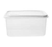 ELAYARD Caja de Fermentación para Masa de Pizza 4L Recipiente Apilable de PP Seguro Tapa para Fermentar y Almacenar Masa Compacto para Cocina y Refrigerador Bandeja Multifuncional para