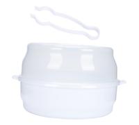 ELAYARD Caja Esterilizadora para Biberones y Chupetes Portátil para Bebés, Material Abs Resistente, Tamaño Compacto para Microondas, Adecuado para Viaje y Almacenamiento Seguro