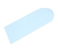 ELAYARD Calcomanía de Pizarra Blanca Autoadhesiva Extraíble en Forma de Media Luna, Hoja Borrable en Seco Tamaño Pequeño 40X16 Pulgadas, Color Azul Claro, Adecuada para Oficina y Hogar,
