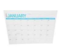 ELAYARD Calendario Magnético Mensual de Pared Planificador Diario con Espacio para Anotaciones Diseño Azul Material Papel Resistente y Práctico para Organización Familiar y Oficina
