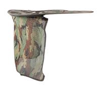 ELAYARD Casco de Seguridad Parasol Desmontable de Malla 3.5 M para Construcción, Protección UV Visera Completa y Protector de Cuello para Obra al Aire Libre