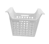 ELAYARD Cesta De Almacenamiento Expandible para Congelador Organizador Colgante con Drenaje Contenedor De Plástico para Alimentos Estante De Alambre para Congelador Horizontal