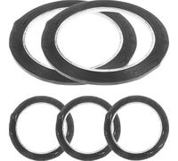 ELAYARD Cinta Adhesiva para Violín Negra 3 Mm de Ancho 5 Piezas, Pegatinas de Escala para Diapasón, Etiquetas de Posición de Dedos para Aprendizaje y Práctica de Violín