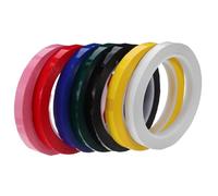 ELAYARD Cinta Adhesiva Resistente al Calor 10 MM X 66 M 7 Rollos de Colores Oscuro Cinta para Etiquetado Manualidades Pizarra Blanca y Señalización Industrial