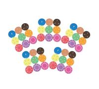 ELAYARD Círculos de Fracciones Montessori 45 Piezas de EVA Suave para Aprendizaje Matemático Infantil Juego Manipulativo Educativo para Aula y Hogar Material Didáctico para Enseñanza de