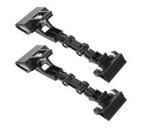 ELAYARD Clips Estable para Plástico Negro de Multifuncionales y Soporte Doble Cabeza Práctico Paquete de 2 Piezas Color Aleatorio Bocetos para Dibujo y Pintura