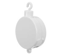 ELAYARD Colgante de Cuna Musical Caja de Música Eléctrica y Luces, Diseño Versátil en Plástico white para Estimular el Desarrollo Sensorial del Ñiño Cuna