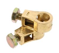 ELAYARD Conectores para Terminales de Batería de Coche Abrazaderas de Cobre Puro Grueso Clips para Bornes de Batería Adaptadores de Terminales para Automóviles y Camiones Conexión