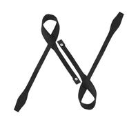 ELAYARD Correas de Muñeca para Bastones de Esquí y Trekking 2 Piezas Negras Ajustables y Resistentes para Senderismo y Deportes al Aire Libre Correa de Sujeción Antideslizante para