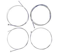 ELAYARD Cuerdas Zhongruan Equilibrio Cómodo y Fuerza de Acero y Plata Juego de 4 para Instrumentos Musicales Chinos para Tocar