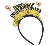 ELAYARD Diadema para Año con Purpurina Brillante Accesorio de Pelo para Fiesta de Nochevieja Decoración y Cotillón Diseño Fácil de Usar y Recuerdo Memorable para Eventos Grupo