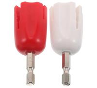 ELAYARD Enrollador de Cuerdas Eléctrico para Guitarra Acústica y Clásica Herramienta Metálica 2 Piezas Rojo y para Mantenimiento y Cambio Rápido Instrumentos Musicales