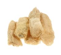 ELAYARD Esponja Exfoliante Corporal Natural De Lufa 13-22 Cm 5 Unidades para Limpieza Profunda Cuidado Piel y Mascotas Accesorios para Perros Pequeños