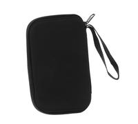 ELAYARD Estuche Organizador Rígido Para Glucómetros Portátil, Bolsa Para Diabéticos Negra Compacta Compartimentos Internos, Resistente a Impactos Para Viaje y Control De Glucosa Diario