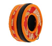 ELAYARD Estuche Pequeño para Campana de Meditación Budista Bolsa de Tela Bordada Campanas de 75 CM Protector Portátil de Nepal Caja Ligera para Transporte y Meditación