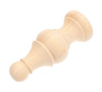 ELAYARD Finials De Madera Sin Acabado con Diseño De Puente Romano Decorativos para Poste De Cama y Barra De Cortina Remates De Madera Maciza para Decoración Interior y Proyectos DIY