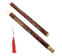 ELAYARD Flauta de Bambú Dizi C Afinación Precisa para Adultos y Niños, Flauta Tradicional China Portátil de Estilo Antiguo, Instrumento de Viento Profesional para Estudiantes