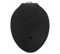 ELAYARD Funda Porta Credencial Ovalada con Clip Metálico Fijo para Cinturón Protección para Tarjeta de Identificación Diseño Compacto y Funcional para Uso Profesional y Seguridad