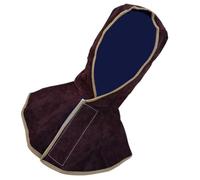 ELAYARD Gorra Soldador Vaca Ignífuga con Capucha y Protección Cuello Hombros Resistente Calor y para Mujeres Segura y Duradera Color Aleatorio Color Aleatorio