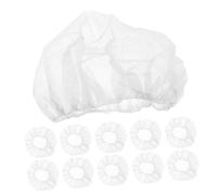 ELAYARD Gorros Desechables Transpirables para 100piezas Gorro Bouffant de Tela No Tejida Accesorios para Enfermería para Restaurantes y Cocinas Ajustable y Cómodo