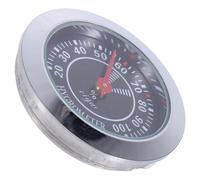 ELAYARD Higrómetro Analógico Redondo de 38 Mm para Humidor, Medidor de Humedad Portátil y Preciso, Color Negro, Adecuado para Cajas, Estuches de Violín y Uso Doméstico