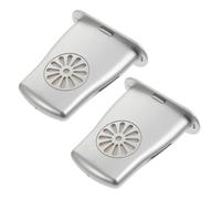 ELAYARD Humidificador Portátil Plata 2 Piezas para Guitarra Acústica para Evitar Grietas y Levantar el Panel de Plástico Mantenimiento Adecuado para Instrumentos Musicales