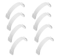 ELAYARD Juego de 8 Herramientas de Plástico de Color Claro para Moldear y Doblar el ala de Gorra de Béisbol, Kit Portátil para Restaurar y Modelar el ala del Sombrero en Actividades