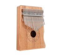 ELAYARD Kalimba de Pulgar Teclas Madera Natural Instrumento Musical para Principiantes y Profesionales Piano Dedo Portátil para Escuela Camping y Relajación