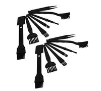 ELAYARD Kit de Limpieza Antiestático para Teclados y Portátiles Juego de 14 Cepillos de Nailon Cerdas Duras Accesorios para Limpieza Profunda de Ordenadores Monitores y Dispositivos