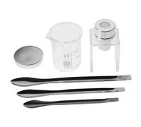 ELAYARD Kit De Reparación De Lápiz Labial Con Molde De Silicona Vaso Graduado y Cera Para Hacer Lápiz Labial Herramientas Para Principiantes y