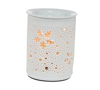 ELAYARD Lámpara Fragancia Eléctrica con Luz Nocturna Aromaterapia Quemador Aceite Esencial para Dormitorio y Baño Ambiente Cálido y Relajante