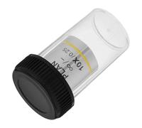 ELAYARD Lente Objetivo para Microscopio Biológico Alta Resolución con Mejora de Color y Contraste Compatible Universalmente para Observaciones Detalladas y Análisis Científicos Precisos