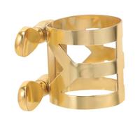 ELAYARD Ligadura Saxofón Ajustable de Cobre Clip Resistente para Boquilla Accesorios Saxofón para Músicos y Estudiantes