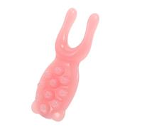 ELAYARD Masajeador Raspador Nasal Rosa Pequeño De Resina, Herramienta Manual Para Puntos De Acupuntura Facial, Dispositivo De Masaje Doméstico Para Relajación y Cuidado Facial En Viaje