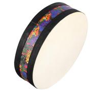 ELAYARD Océano de 8 Pulgadas, Instrumento de Percusión de Piel de Cabra y Madera, de Mano Tradicional para Música Folk y Educación Musical