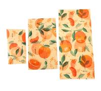 ELAYARD Paños de Cera de Orgánica Reutilizables de Preservación Ecológica para Alimentos Frescos Envolturas Sostenibles de Natural