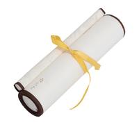 ELAYARD Papel de Caligrafía de Papel de Arroz Resistente para Pintura y Escritura Pergamino Chino Blanco para Decoración y Arte Colgante