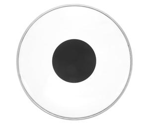 ELAYARD Parche Transparente de 10 Pulgadas con Punto de Refuerzo y Anillo Armónico, Piel de Percusión para Reemplazo, Adecuado para Batería Acústica y Práctica, Versátil para Varios