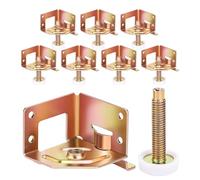 ELAYARD Patas Niveladoras Ajustables para Muebles 28 MM Juego de 8 Unidades Soporte Resistente para Armarios Mesas y Estanterías Nivelador de Altura para Corrección Precisa y