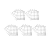 ELAYARD Pegatinas Adhesivas para Pegamento de Pestañas 25 Hojas Redondas de Aluminio 25 CM Soporte para Extensiones Almohadillas Desechables para Artistas y Salones de Belleza