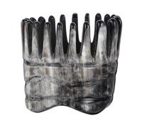 ELAYARD Peine de Masaje de Cuerno Natural 1 Unidad Tamaño Pequeño 6-9 Cm Masajeador para Cuero Cabelludo Relajante Uso Doméstico y Profesional Dientes de Acupuntura Color Aleatorio